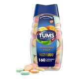 Tums Anti Ácido Berries 1000 Ultra Forte   160 Tablets