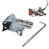 TUOREN Braçadeira De Aro De Bateria De Percussão Ajustável Para Baixo Tom Conga Grampo De Argola Para Suporte De Música De Prato Cowbell Microfone Percussão Braços De Montagem