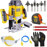 Tupia Coluna Profissional 1200w Srr1200 6 Fresas Stanley