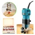 Tupia Laminadora 650w Nakasaki + Jogo De Fresas 15pçs Estojo