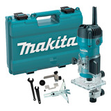 Tupia Manual 6mm 530w M3700b Makita Maleta P Ferramentas