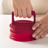 Tupperware 4 Pçs Modelador Prensador De Hambúrguer Com Forma