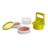 Tupperware Hamburguer Hamburgueira Modela Prensador Burguer