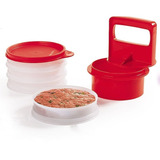 Tupperware Modelador Prensador De Hamburguer Com 4 Formas