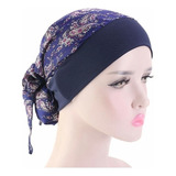Turbante Feminino Fechado Comprido Faixa Touca Turbante