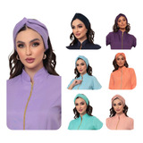 Turbante Touca Feminina Médica Elástico Várias Cores