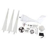 Turbina Eólica Magnética Kit De Gerador Eólico De Alta Utilização De 500w Para Geração De Energia De Proteção Contra Incêndio Florestal 24V