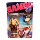 Turbo Rambo Boneco Lacrado Anos 80 Coleco Glasslite Aberto