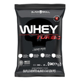 Turbo Whey Protein Nutri Isolado E Concentrado Caveira Preta
