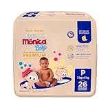 Turma Da Mônica Baby Premium Jumbo P 26 Unidades