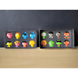 Turma Da Mônica Gogo s Crazy Bones Lata Metálica 16 Bonecos