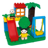 Turma Da Mônica Parque Com Blocos Playset Monte Líbano