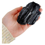 Turmalina Negra Bruta Peça Unica Extra 250g Pedras Cristais