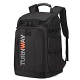 TurnWay Bolsa Para Botas De Esqui Snowboard Bolsa De Patinação Excelente Para Armazenamento E Transporte Jaqueta Capacete óculos Luvas E Acessórios Preto 