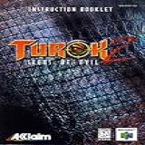 Turok 2 Seeds Of Evil N64 Instruction Booklet (nintendo 64 Manual Only) (nintendo 64 Manual)
