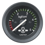 Turotest Tu300505 Manômetro Pressão Do Óleo 5kgf 52mm Mf 275 Mf 290