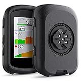 TUSITA Capa De Silicone Compatível Com Garmin Edge 540   540 Solar   840   840 Solar   Preto