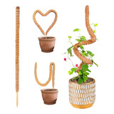 Tutor De Plantas De Fibra De Coco Estaca Flexível 100cm