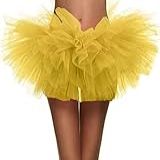 Tutus Para Mulheres Adultas Tutu Femininas Com Luz LED Neon Tule Saia Tutu Tg4 Amarelo Tamanho Nico