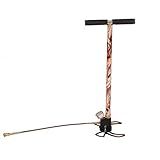 TUXING Bomba Manual PCP De Aço Inoxidável 4500PSI Pedal Dobrável De 3 Estágios Bomba De Alta Pressão Para Pistolas De Ar Caça Paintball Camuflagem Vermelha 