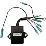 Tuzliufi Caixa CDI Compatível Com Yamaha T15-04000900 63V-85540-01 63V-85540-02 63V-85540-00-00 Motor De Popa 2 Cilindros Curso T9-9 T15 9-9HP 15HP 9-9 15 HP CDI V 19999 2000-2006 E Posteriores Z418
