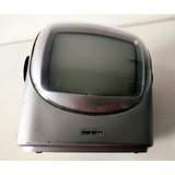 Tv 5 5 Britania Preto branco Minitv1 Vintage Retrô Antiga
