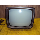 Tv Antiga Preto Branco uso decoraçao funcionando analogica