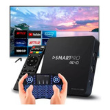 Tv Box Smartpro 4k Transforme Sua Tv Em Smart Mini Teclado