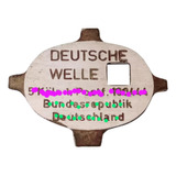 Tv Deutsche Welle Alemanha Medalha Antiga
