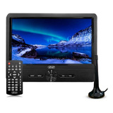 Tv Digital Integrada Portátil Monitor Lcd 9 Hd Pen Drive Sd