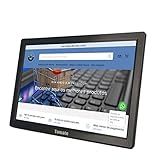 TV Digital Portátil LED 14 Polegadas Com Entrada USB AV Antena Fone De Ouvido Monitor Versátil Com Tamanho Compacto Entretenimento Para Carros Vans E Demais Transportes