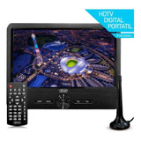 Tv Digital Portátil Monitor Lcd 9 Hd Pen Drive Sd