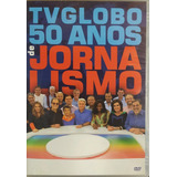 Tv Globo 50 Anos De Jornalismo Dvd Original Lacrado