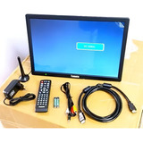Tv Portátil Digital 15 Polegadas Led Hd Usb Hdmi Sd Monitor