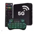 Tv Smart Box 5g 4k + Mini Sem Fio. Já! Cor Preto Tipo De Controle Remoto Padrão