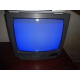 Tv Tubo Antiga Philco Hitachi 20 Polegadas Funcionando 100 