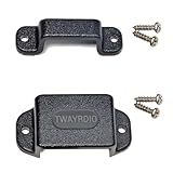 TWAYRDIO Suporte De Painel Para Rádio Portátil E Microfone De Alto Falante Gancho De Clipe Com Parafusos Para BaoFeng Motorola Talkabout Midland Retevis Yaesu Handhelds Walkie Talkie Rádio