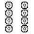 Tweeter Hinor Hst600 Kit 8 Peças Trinyum Profissional 8 Ohms