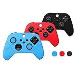 TwiHill A Capa Protetora Do Gamepad Sem Fio é Adequada Para Acessórios Xbox Series S X Xbox Series S X Anti Queda Anti Derrapante E Anti Queda Vermelho Azul Preto 