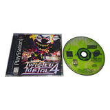 Twisted Metal 4 Playstation Patch Midia Prata!