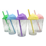 Twister 300ml Cristal Tampa Chantilly 35 Copos Completos