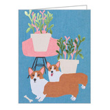 Two Corgis Notecard Set, De -. Editorial Teneues, Capa Mole, Edição 2022-10-28 00:00:00 Em Inglês