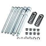 TXRXIZ Kits De Reparo De Buchas E Pinos De Dobradiça De Porta Com Molas Para Reparo De Dobradiça De Porta 4 Pinos 2 Portas Compatíveis Com Chevy GMC 1988 2002 SUV De Caminhão De Tamanho Completo