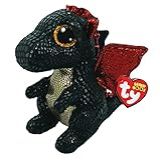 Ty T36321 GRINDAL Dragon W Horn Beanie BOOS Multicolored