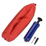 Tyenaza Saco De Velocidade De Boxe Bola De Boxe Saco Suspenso De Bola De Velocidade De Boxe Insuflável Equipamento De Exercício De Treino De Perfuração MMA Bola De Perfuração MMA Vermelho 