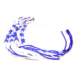 Tzitzit Messiânico Israel 30cm Azul Para Talit Oferta