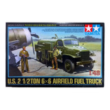 U. S. 2 1/2 Ton 6x6 Airfield Fuel Truck - Tamiya - Esc. 1/48