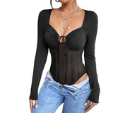 U Blusa Body Corselet