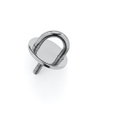 U bolt Argola Parafuso 5mm Aço Inox Aisi 304 Proa Náutica