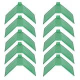 U D Suporte Para Descanso De Pombo 10 Peças Plástico Pequeno Poleiro De Pássaro Descanso De Pomba Suporte Antiderrapante Moldura De Telha Para Suprimentos De Pássaros Verde 17 X 17 X 10 Cm
